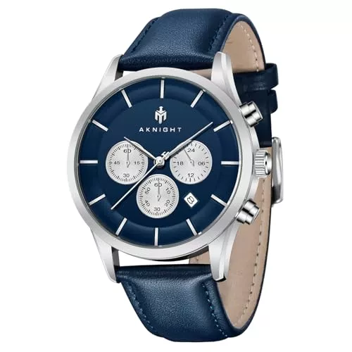 BY BENYAR Uhren BENYAR Mode Herren Quarz Chronograph Wasserdicht Edelstahl 30M wasserdichte Uhren Business Casual Sport Design Armbanduhr für Herren