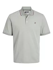 JACK & JONES Poloshirts JACK & JONES Male T-shirt Einfarbig Polo T-shirt