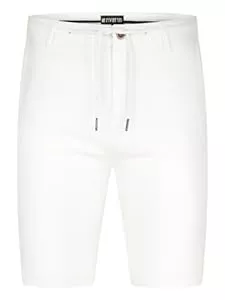 riverso Shorts riverso Leinen Shorts Herren Sommer Regular Fit RIVOliver Kurze Hosen Bermuda Knielang Einfarbig Weiß Blau Navy Beige Schwarz Grün S M L XL XXL 3XL 4XL 5XL