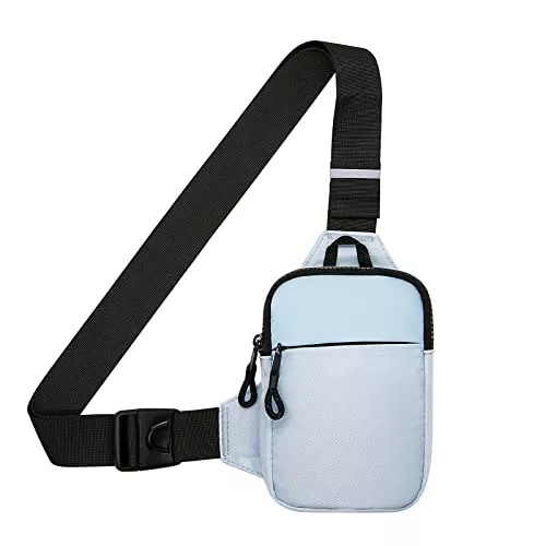 Long Keeper Taschen & Rucksäcke Long Keeper Sling Bag Brusttasche Klein Herren Damen - Schultertasche Wasserdicht Schulter Umhängetasche Klein Crossbody Handytasche zum Reisen Outdoor