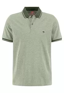 FYNCH-HATTON Poloshirts Polo-Shirt in Two-Tone Optik