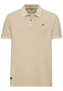camel active Poloshirts camel active Herren Pique kurzarm Poloshirt in Regular Fit aus reiner Baumwolle