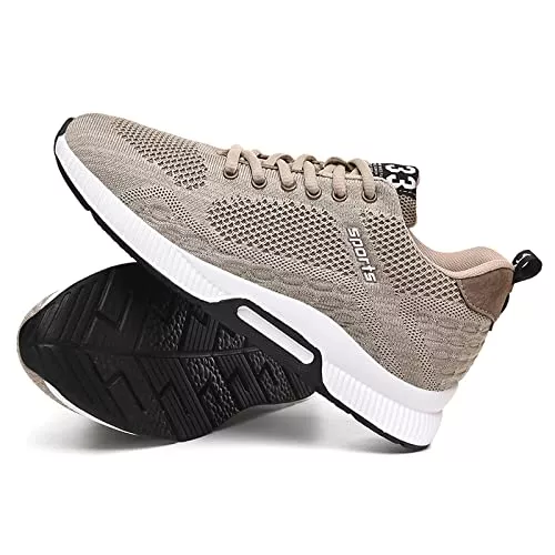 CERYTHRINA Sneaker & Sportschuhe Aufzug Schuhe Herren 2,36 Zoll Elevator Schuhe Schnürhalbschuhe Leichte Atmungsaktiv Anzugschuhe Lace-up Sportschuhe Freizeitschuhe