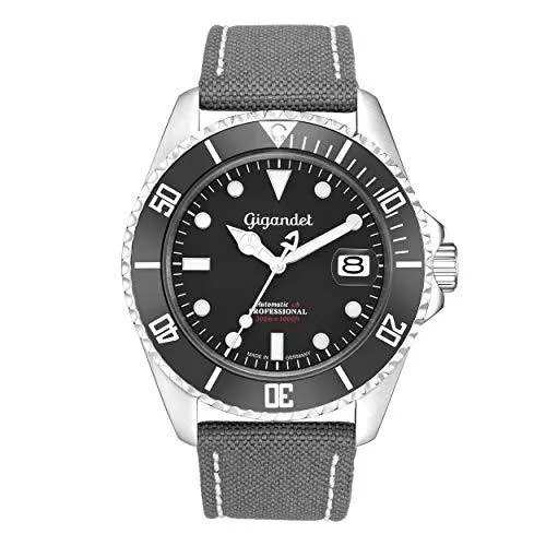 Gigandet Uhren Gigandet Herren Uhr Automatik SEA Ground 300 Saphirglas Analog - Made in Germany