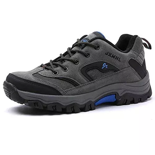 LangfengEU Sneaker & Sportschuhe Fashion Men Chunky Sneakers Bequeme wasserdichte Outdoor-Freizeitschuhe Schnürung Frühling Herbst rutschfeste Wanderschuhe