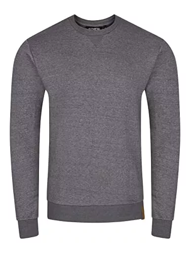 riverso Pullover & Strickmode riverso Herren Pullover RIVPhillip Sweatshirt Basic Rundhals Sweater Pulli Langarm Regular Fit Einfarbig Schwarz Rot Blau Braun Grün Grau S M L XL XL XXL 3XL 4XL 5XL