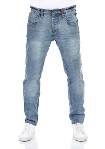 riverso Jeans riverso Herren Jeans Hose RIVCaspar Slim Fit Jeanshose Used Look Baumwolle Denim Stretch Schwarz Blau Grau w29 w30 w31 w32 w33 w34 w36 w38 w40