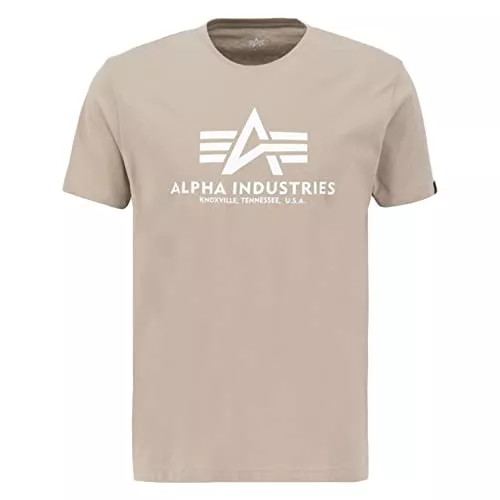 ALPHA INDUSTRIES T-Shirts Alpha Industries Herren Basic T-Shirt, Blickdicht