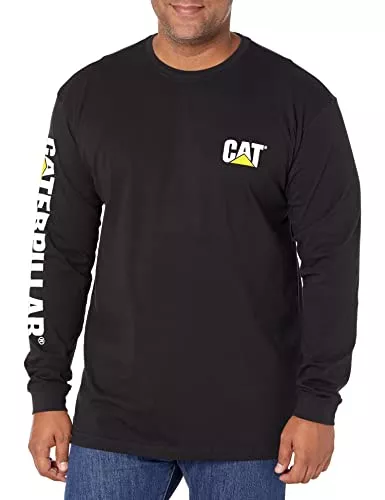 Caterpillar Langarmshirts Caterpillar Herren Trademark Banner Long Sleeve Tee Cat Longsleeve