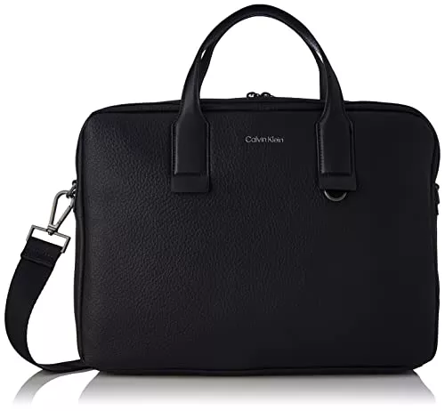 Calvin Klein Taschen & Rucksäcke Calvin Klein Buff Laptoptasche für Herren, warm, Einheitsgröße, Schwarz