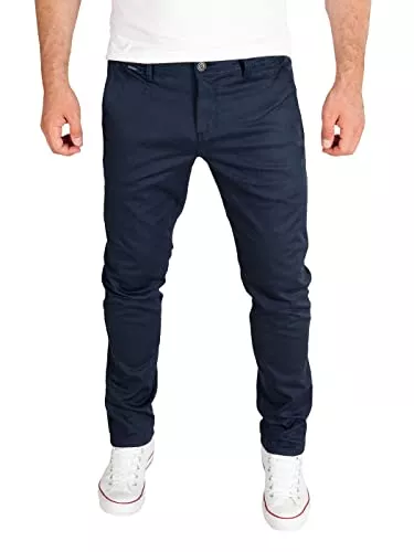 PITTMAN Hosen PITTMAN Andrew - Herren Chino Hose - Chinohose Mit Teil-Elastischem Bund