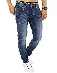 JACK &amp; JONES Jeans JACK &amp; JONES Herren Slim Fit Jeans Denim Used Look