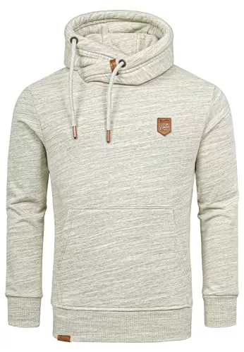 Amaci&Sons Kapuzenpullover Amaci&Sons Herren Kapuzenpullover Basic Kontrast Sweatjacke Pullover Hoodie Sweatshirt 4072