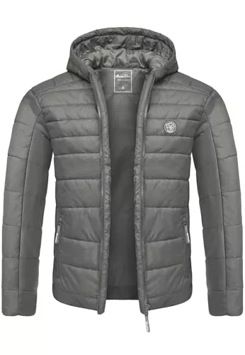 Amaci&Sons Jacken Amaci&Sons Herren Steppjacke Outdoor Basic Patch Jacke 9109