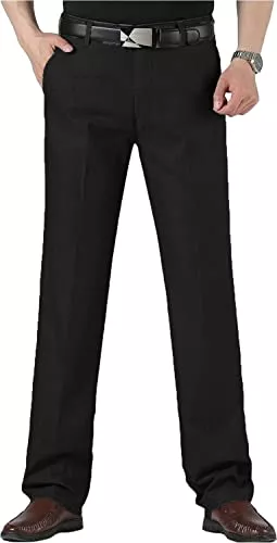 Hoerev Hosen Hoerev Mens Sommer Leinen, Casual Hosen